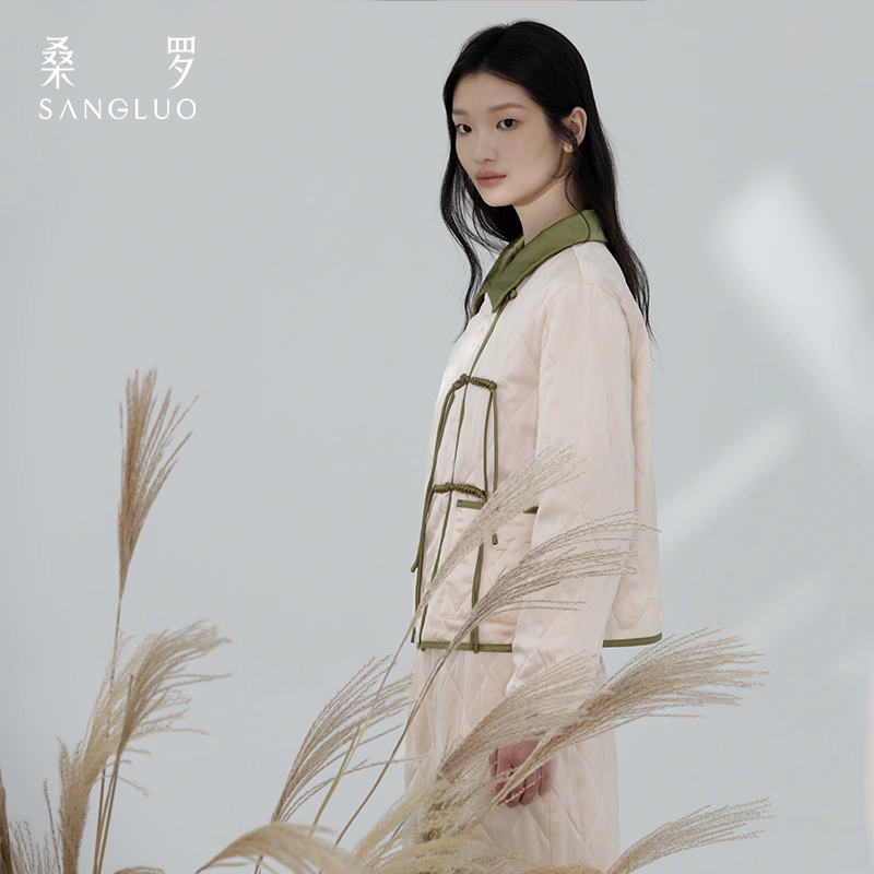 100% mulberry silk pajamas set, thickened for autumn and winter